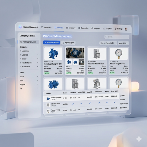 Product Catalog Management